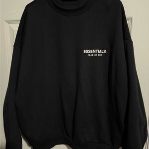 Fear of God Essentials Black Sweater